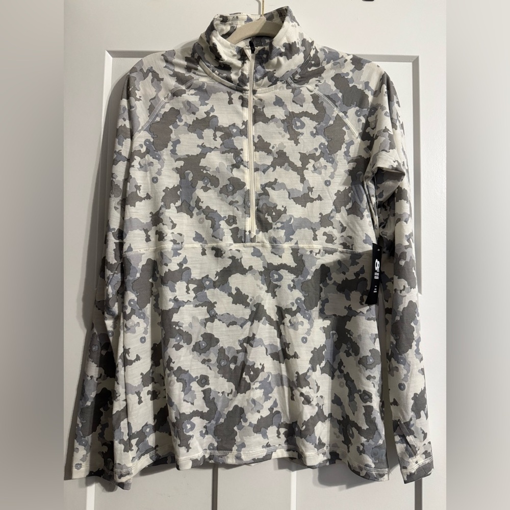 Outdoor Research Camouflage Long Sleeve Top - Gray and White